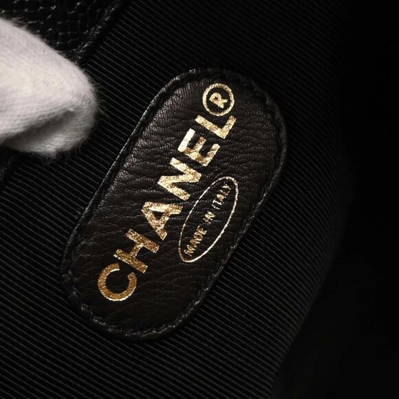 Chanel Black Calfskin Triple CC Bucket Shoulder Bag - Picture 8 of 10